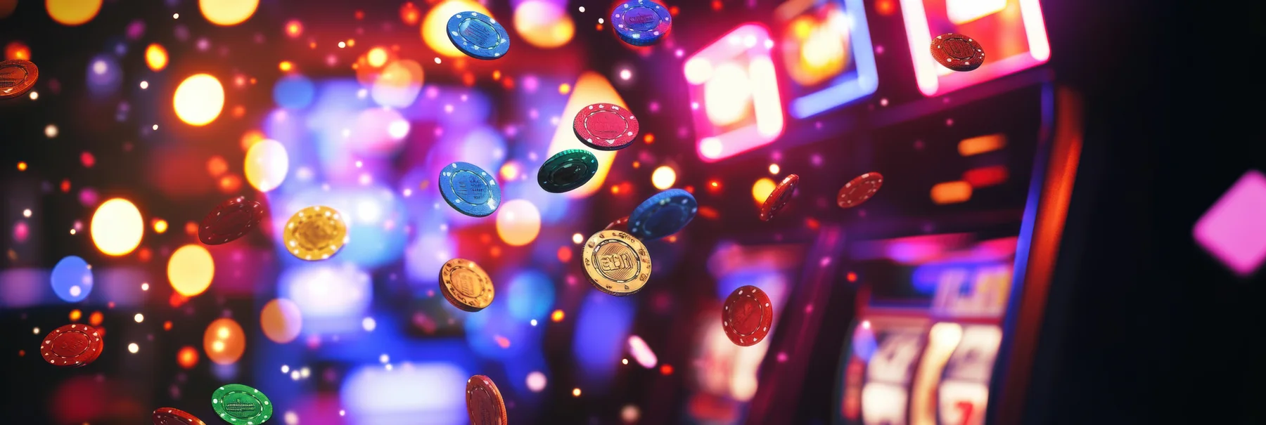 Máquina de jogo celebrando um jackpot